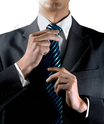 领带一个人的领带