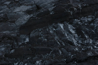 详细的纹理煤炭
