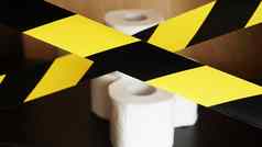 停止恐慌冠状病毒厕所。。。纸磁带