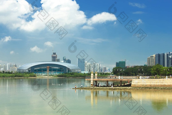 城市风貌的现代城市深圳图片-包图网企业站