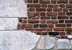 石头砖墙