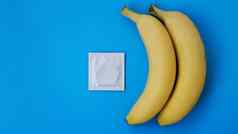 避孕套香蕉概念避孕药预防