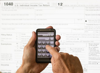 美国税形式一年计算器