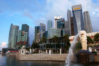 新加坡城市中心eaterfront