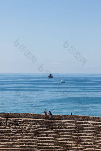 视图海tarragona<strong>罗马罗马圆形大剧场</strong>