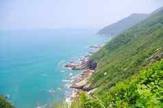 美丽的浪花丘陵地带南中国
