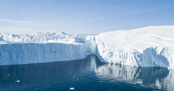 全球气候变暖气候改变<strong>冰山</strong>融化冰川格陵兰岛