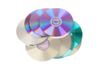 色彩斑斓的公司discs-cds
