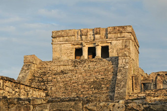 古老的玛雅仪式寺庙