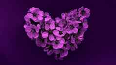 心李子树花现代紫色的颜色横幅明信片图片打印邀请设计股票照片