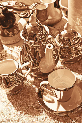 金砖四国市场咖啡杯古董