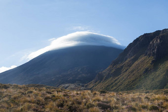 特殊的Cloudscape山ngauruhoe
