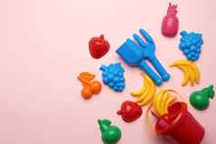 塑料儿童玩具形式水果桶