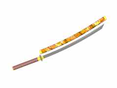 日本武士剑鞘