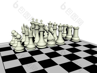 简单的国际象棋游戏游戏块