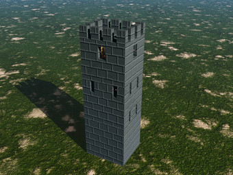 砖堡垒塔