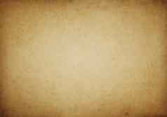 苍白的棕色（的）古董纸纹理背景卡夫纸地平线