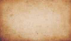 苍白的棕色（的）古董纸纹理背景卡夫纸地平线