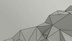 灰色的摘要现代水晶背景多边形行三角形模式形状壁纸插图低聚多边形设计未来主义的网络网络概念