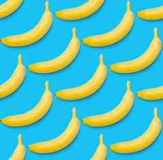 香蕉无缝的模式流行艺术香蕉模式热带摘要背景香蕉色彩斑斓的水果模式黄色的香蕉