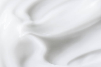 纯白色奶油纹理背景手洗奶油肥皂