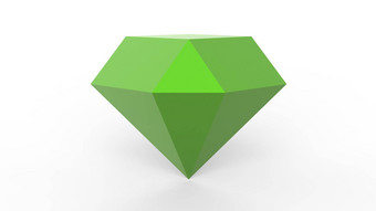 绿色<strong>钻石</strong>透明的珠宝水晶光蓝色的<strong>钻石</strong>黑暗光灰色的背景渲染插图孤立的低聚模型简单的Copyspace文本