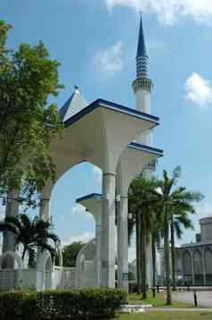 著名的清真寺马来西亚