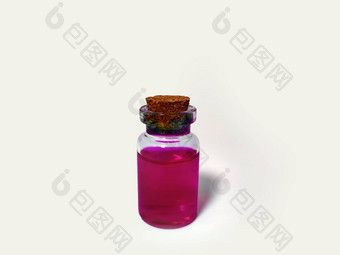 药水粉红色的液体炼金术集瓶小玻璃瓶彩色的液体<strong>游戏角色</strong>玩魔法药水软木塞塞拉普瓶药水颜色瓶