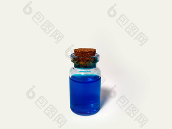 药水蓝色的液体炼金术集瓶小玻璃瓶彩色的哪里液体游戏角色玩魔法药水软木塞塞拉普瓶药水颜色瓶