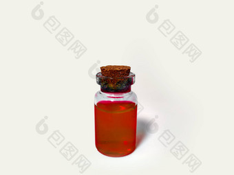 药水红色的液体炼金术集瓶小玻璃瓶彩色的液体游戏角色玩魔法药水软木塞塞拉普瓶药水颜色瓶