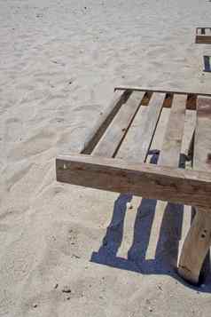 木太阳懒人椅子日光浴海滩