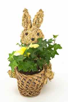 针织复活节兔子