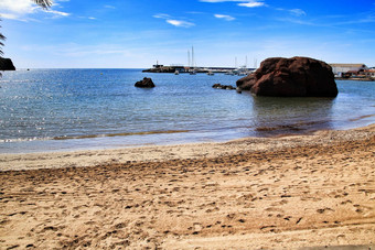 小天地海滩mazarron穆尔西亚南部西班牙