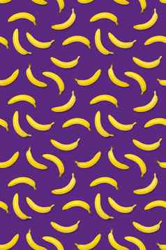 香蕉有创意的背景流行艺术香蕉背景热带摘要背景香蕉色彩斑斓的水果黄色的香蕉