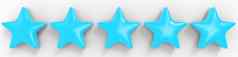 Azure明星颜色背景渲染插图金明星溢价审查