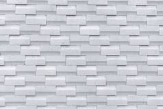 白色砖墙简单的模式白色墙纹理腹肌