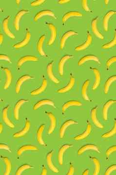 香蕉有创意的背景流行艺术香蕉背景热带摘要背景香蕉色彩斑斓的水果黄色的香蕉