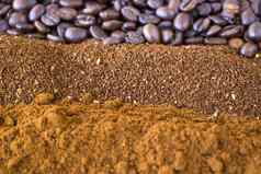 咖啡豆子种子烤咖啡表示卡布奇诺咖啡美国