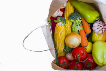 色彩斑斓的蔬菜混合成分生有机素食者食物空间复制粘贴