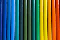 色彩斑斓的五彩缤纷的铅笔背景