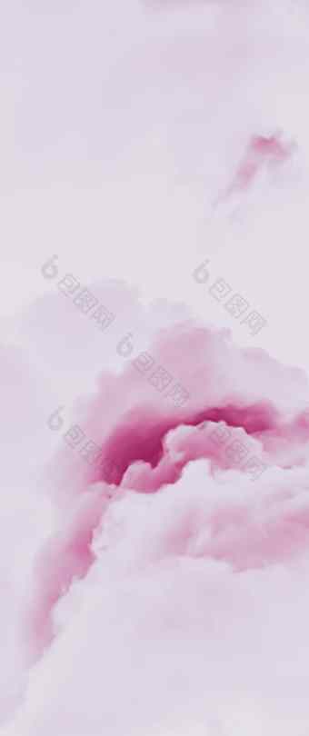 简约粉红色的多云的背景摘要背景最低
