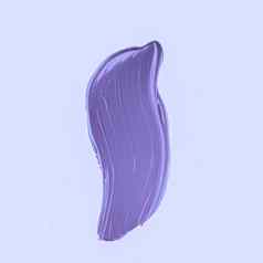 紫色的刷中风化妆涂抹特写镜头美化妆品