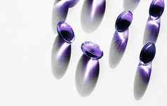 紫色的胶囊健康的饮食营养制药公司品牌商店