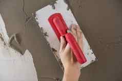 工人膏药墙抹刀适用于水泥