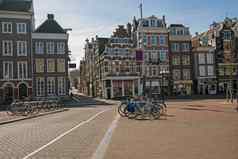 城市风景优美的阿姆斯特丹阿姆斯特尔荷兰