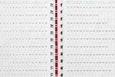 日历页面笔记本