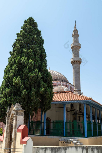 苏莱曼帕夏清真寺小镇罗兹城市