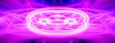 美丽的摘要交织在一起发光的纤维形成形状闪耀火焰花相互关联的心粉红色的紫色的蓝色的栗色颜色横幅大小插图