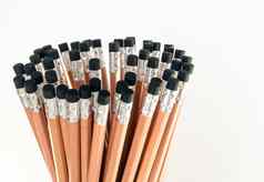 橡皮擦结束铅笔集团铅笔
