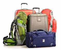 行李组成大手提箱帆布包旅行袋